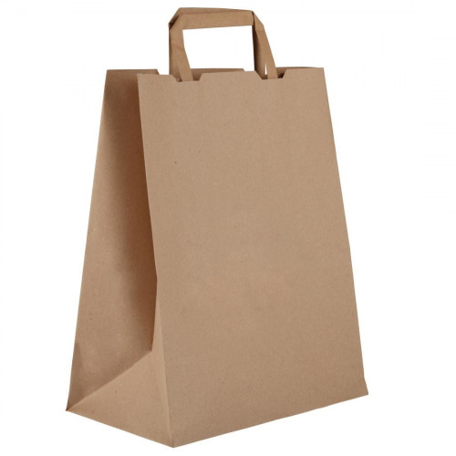 Vegware Large Recycled Paper Carrier (10" width) (Case 250)