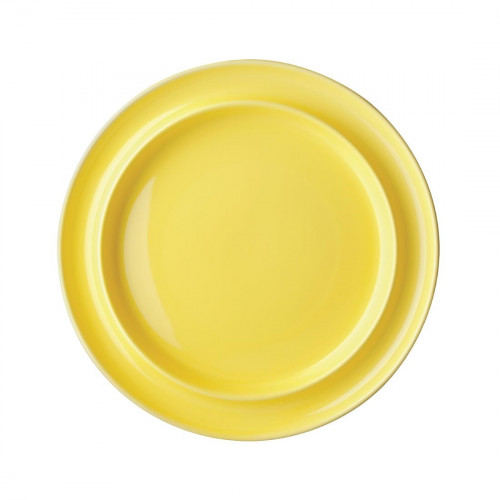 Kristallon Heritage Yellow Raised Rim Plate - 10" (Box 4)