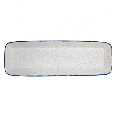 Churchill Stonecast Hints Indigo Rectangle Baking Dish 21x6.5x2.5(Box 2)(Direct)