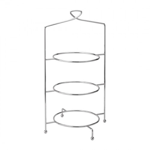 Savoy 3 Tier Cake Plate Stand 18" (46cm) - to hold 3 x 230mm Plates(Box 1)