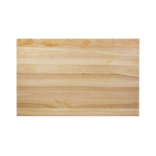 Bolero Pre-Drilled Rectangle Table Top Natural Effect - 1100x700mm
