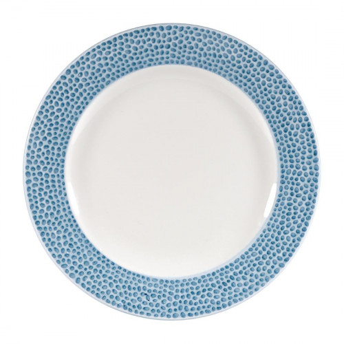 Churchill Isla Spinwash Ocean Blue Plate - 8 1/4" (Box 12) (Direct)