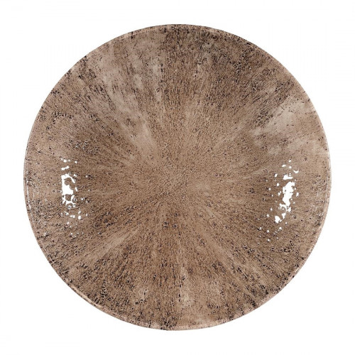 Churchill Stone Zircon Brown Evolve Coupe Plate - 8.67" (Box 12) (Direct)