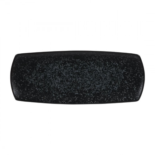 Menu Shades Caldera Ash Flat Rectangle Plate - 14x5 3/4" (Box 6) (Direct)