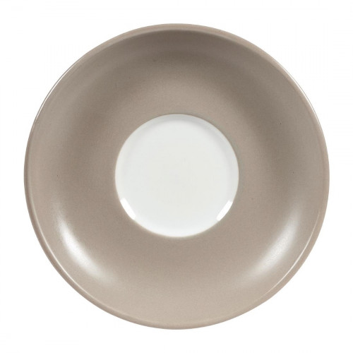 Menu Shades Smoke Med Saucer - 6" (Box 6) (Direct)