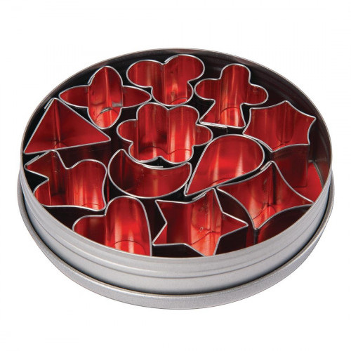 Vogue Aspic Cutters - 12 Piece 10cm