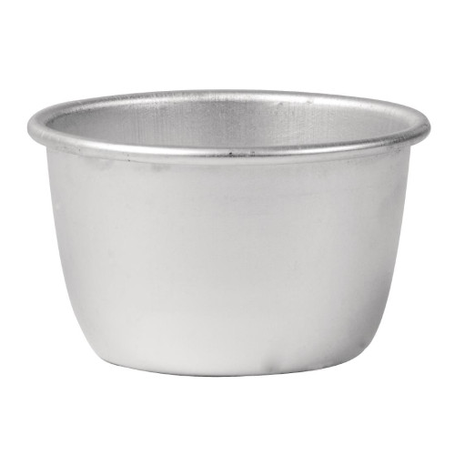 Vogue Mini Pudding Basin Aluminium - 50x85mm dia