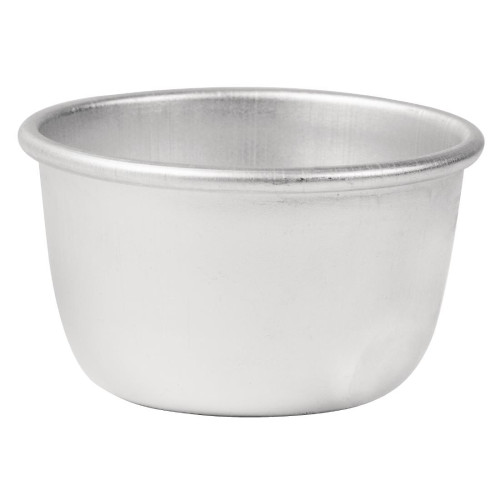 Vogue Mini Pudding Basin Aluminium - 40x70mm dia