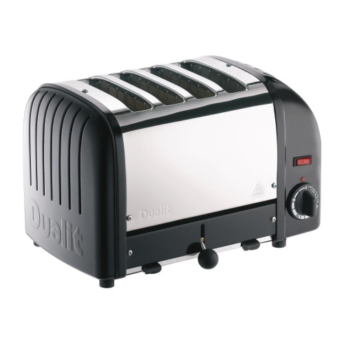 Dualit 4 Slot Toaster Black (M)