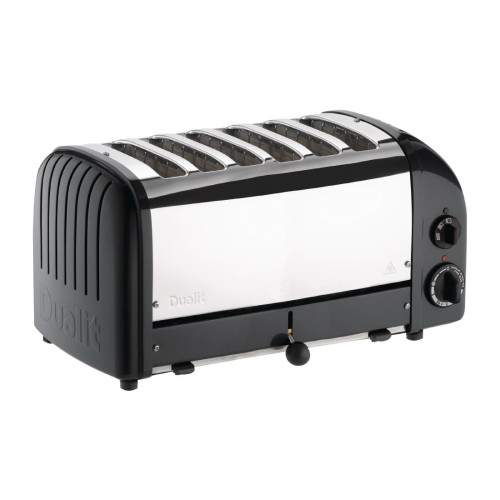 Dualit 6 Slot Toaster Black (M)