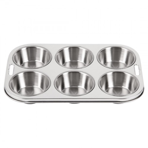 Vogue Deep Muffin Tray - 6 Cup
