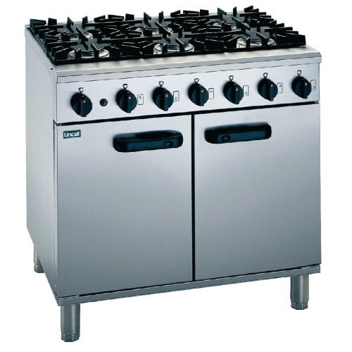 Lincat Silverlink 6 Burner Gas Range - Prop (Direct) (M)