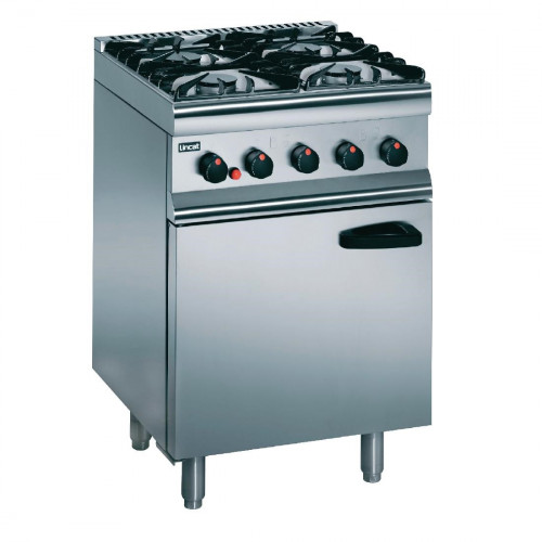 Lincat Silverlink 4 Burner Gas Range - Nat Gas (Direct) (M)
