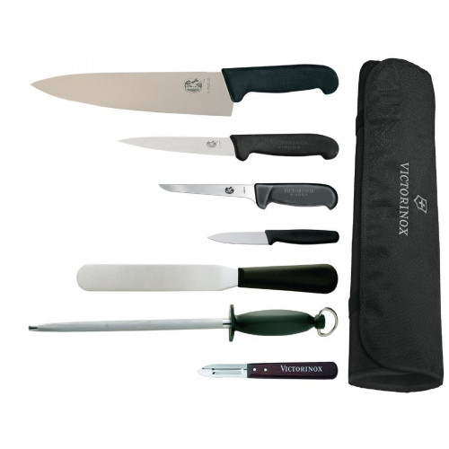 Victorinox Knife Set with 10" Cooks Knife & Wallet