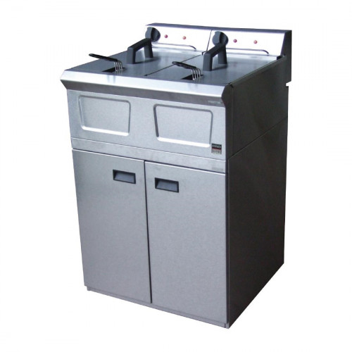 Falcon Freestanding Fryer LD48 - 2 x 8Ltr (Direct) (M)