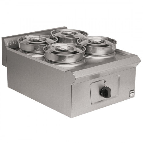 Bain Marie Wet 4 Pot (Direct) (M)