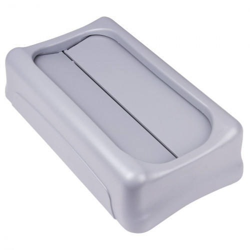 Rubbermaid Slim Jim Untouchable Paper Top Grey