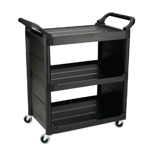 Rubbermaid Utility Cart Black