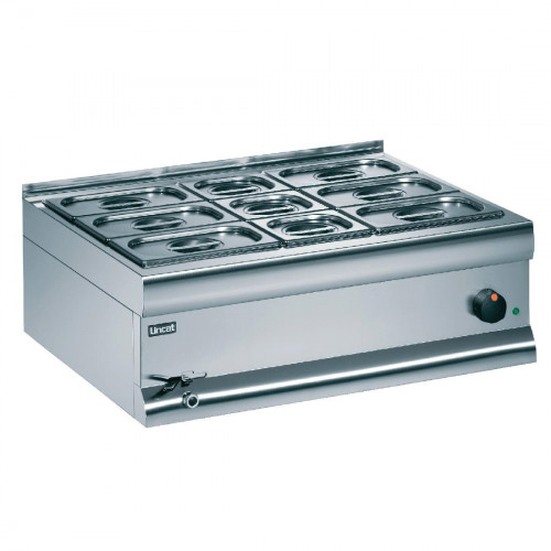 Lincat Bain Marie Wet Heat 6 x 1/4 & 3 x 1/6 (Direct)