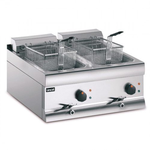 Lincat Electric Counter Top Fryer Twin Tank 2 Baskets - 2x9kW (Direct) (M)