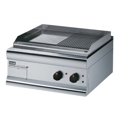 Lincat Electric Griddle Half Ribbed 415Hx600Wx600D 4kW (Direct)