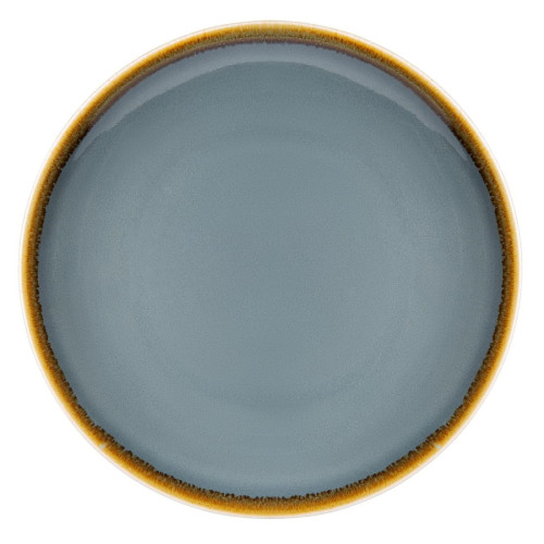 Olympia Kiln Ocean Round Coupe Plate - 7" (Box 6)
