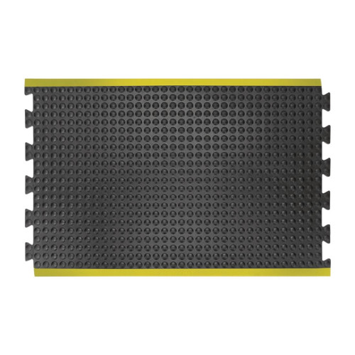 COBA Bubblemat Black/Yellow - 0.9x1.2m Middle (Direct)