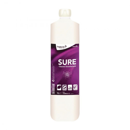 Diversey SURE Cleaner Disinfectant Concentrate ( 6x1Ltr)