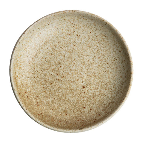 Olympia Canvas Coupe Bowl Glazed Edge Wheat - 230mm (Box 6)