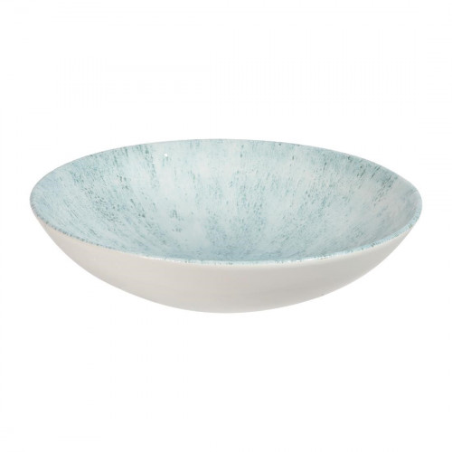Stone Aquamarine Coupe Bowl - 18.2cm 7 1/4" 42.6cl 15oz (Box 12) (Direct)