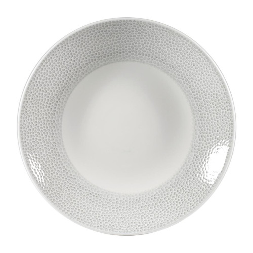 Churchill Isla Spinwash Shale Grey Deep Coupe Plate 255x35mm 10"(Box 12)(Direct)