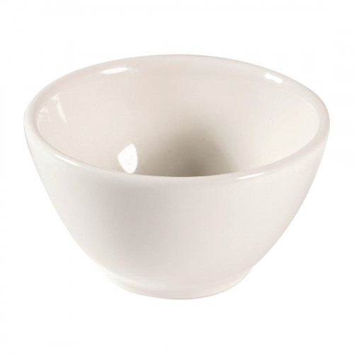 Churchill Profile White Dip Pot - 8.5cm 3 3/8" 11cl 4oz (Box 24) (Direct)