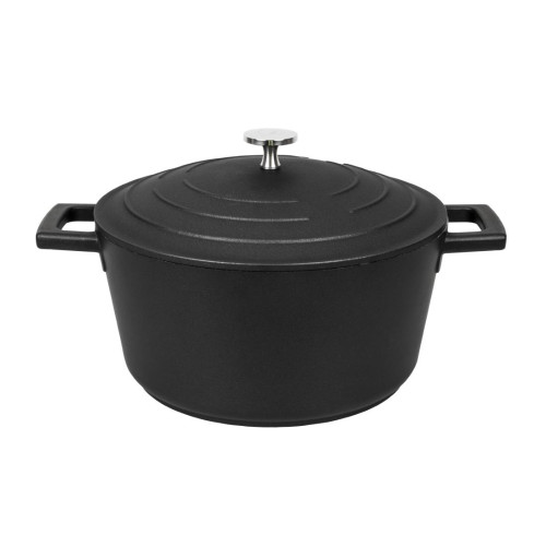 MasterClass Cast Aluminium Casserole Dish - 24cm 4Ltr