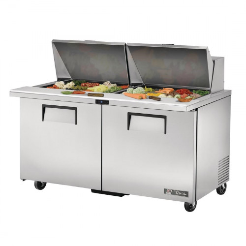 True Salad Prep Counter 2 Doors 24x1/6 GN Pan Top TSSU-60-24M-B-ST (Direct)