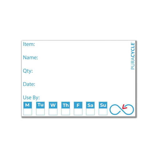 PuraCycle Reusable Day Labels (Pack 50)