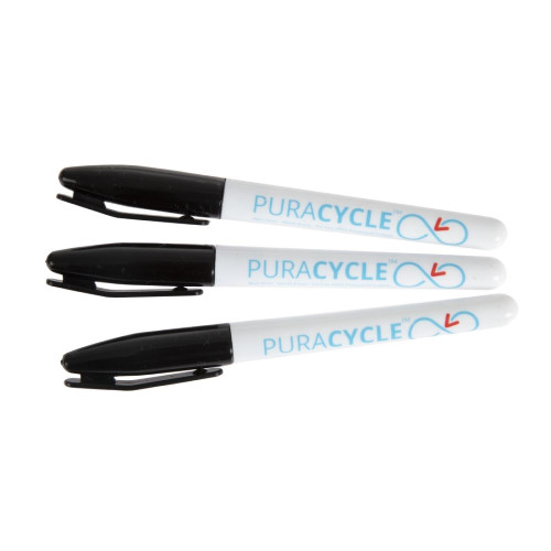 PuraCycle Black Markers (Pack 3)