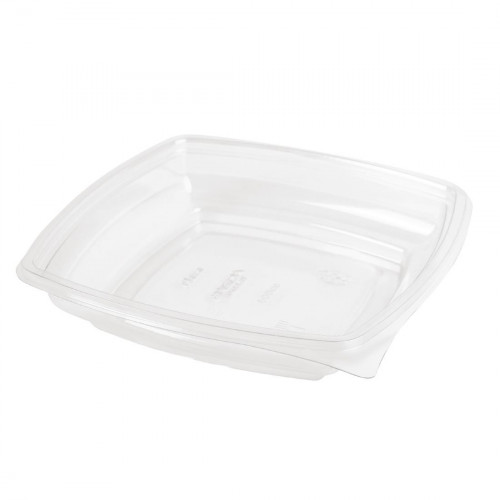 500ml Clear Plaza salad/deli container base only (Pack 500)