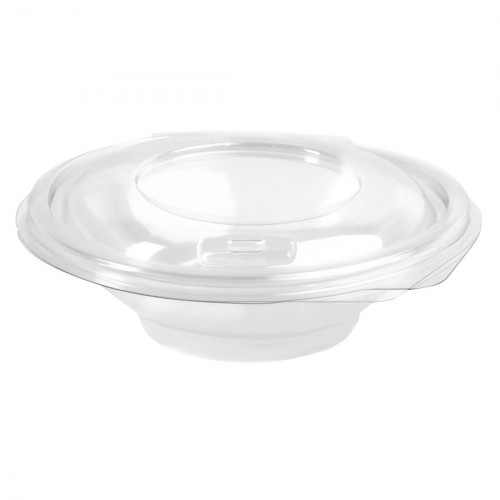 250ml Contour salad/deli Bowl with lid (Pack 550)