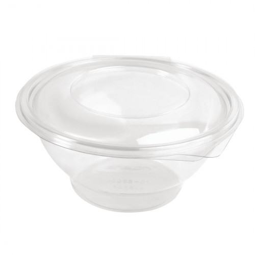Contour Salad/Deli Bowl with Lid - 1000ml (Pack 200)