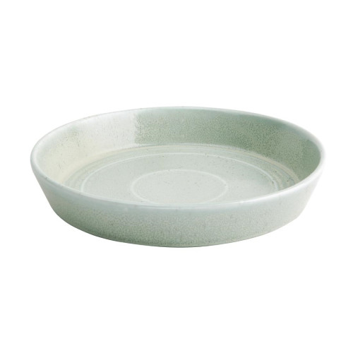Olympia Cavolo Spring Green Flat Round Bowl - 220mm (Box 4)