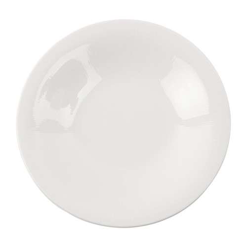 Royal Bone Ascot Embossed Wide Rim Bowl - 235mm (Box 6)