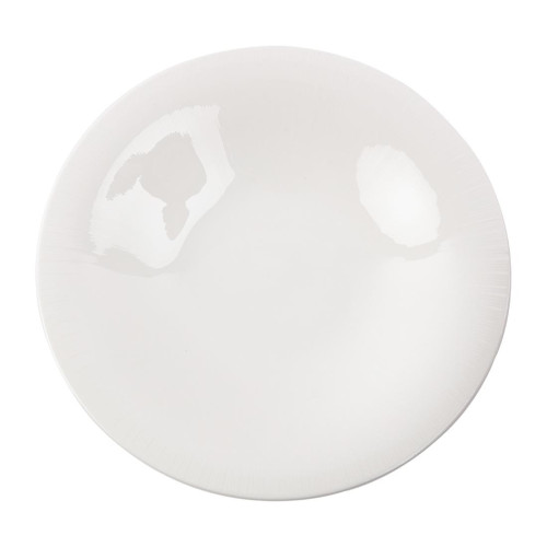 Royal Bone Ascot Embossed Wide Rim Bowl - 300mm (Box 6)