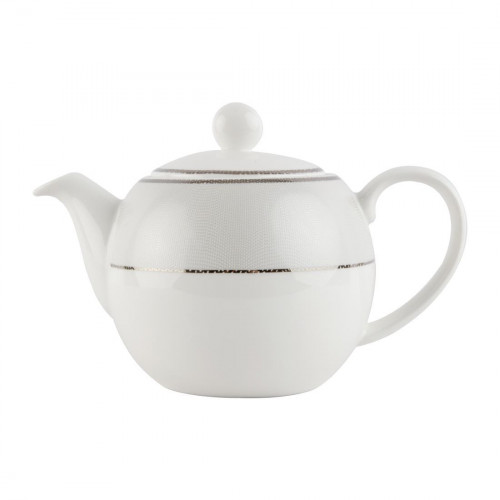 Royal Bone Afternoon Tea Silverline Tea Pot - 750ml 26oz (Box 1)