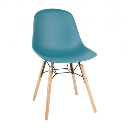 Bolero Arlo Side Chair Teal (Pack 2)