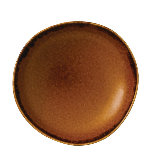 Dudson Harvest Trace Organic Bowl Brown 253mm 9 7/8" 110ml 38oz (Box 12)