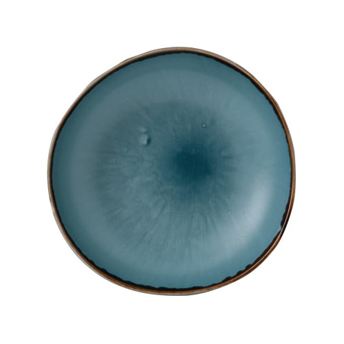 Dudson Harvest Trace Organic Bowl Blue - 253mm 9 7/8" 1100ml 38oz (Box 12)