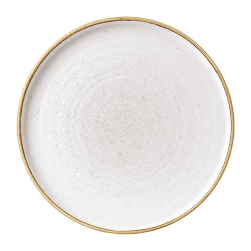 Churchill Stonecast Barley White Walled Chefs Plate 26cm (Box 6) (Direct)