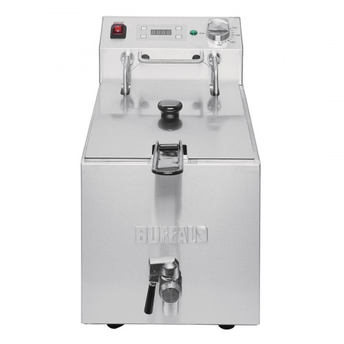 Buffalo Single Fryer - 1x8Ltr 2.9kW with Timer