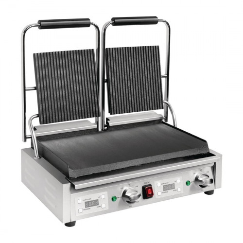 Buffalo Contact Grill Double Ribbed/Flat