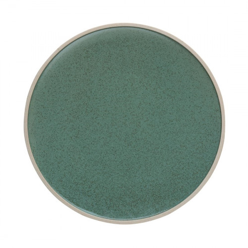 Olympia Anello Green Raw Edge Plate - 285mm (Box 4)
